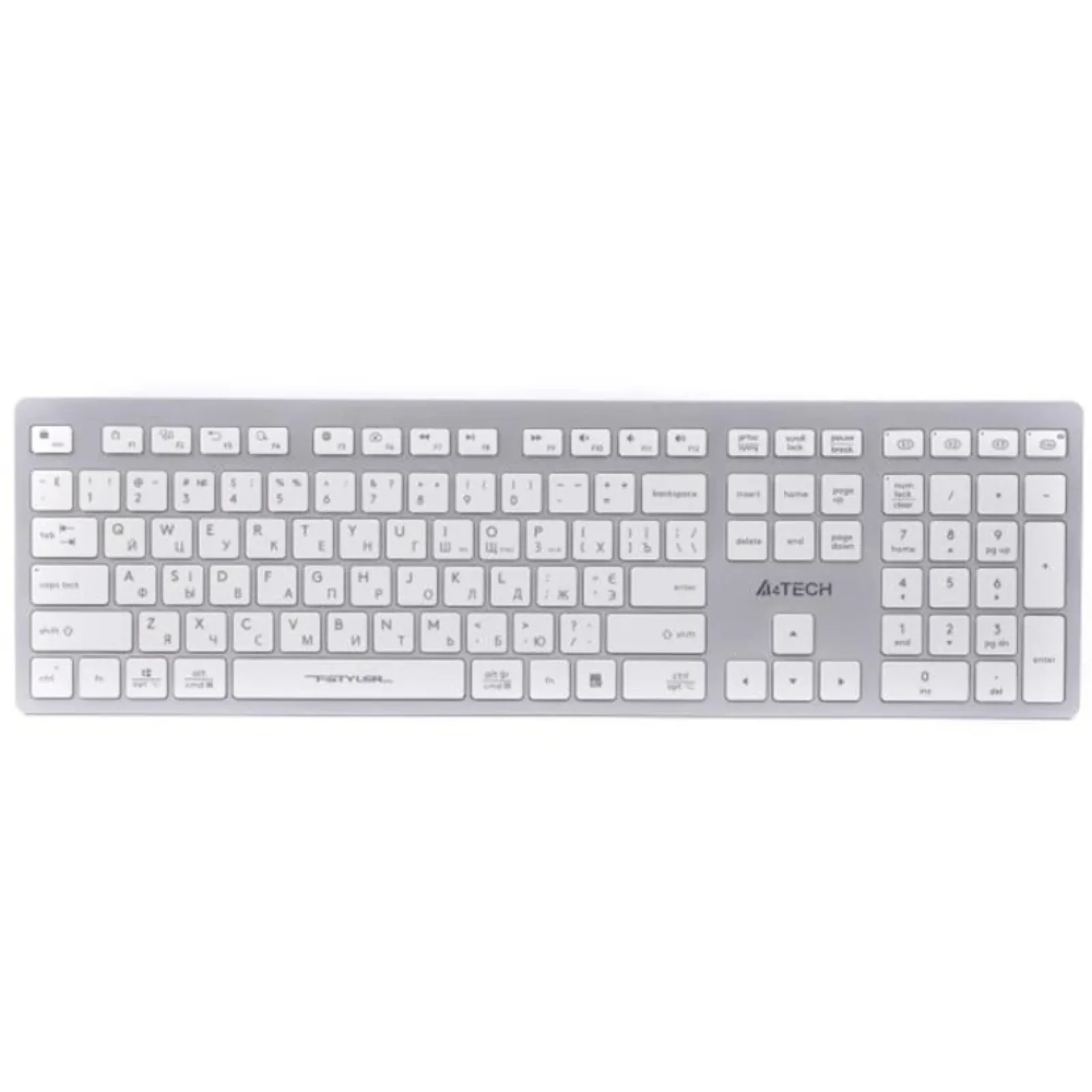 Клавіатура A4Tech FBX50C White, FBX50C (White) UA
