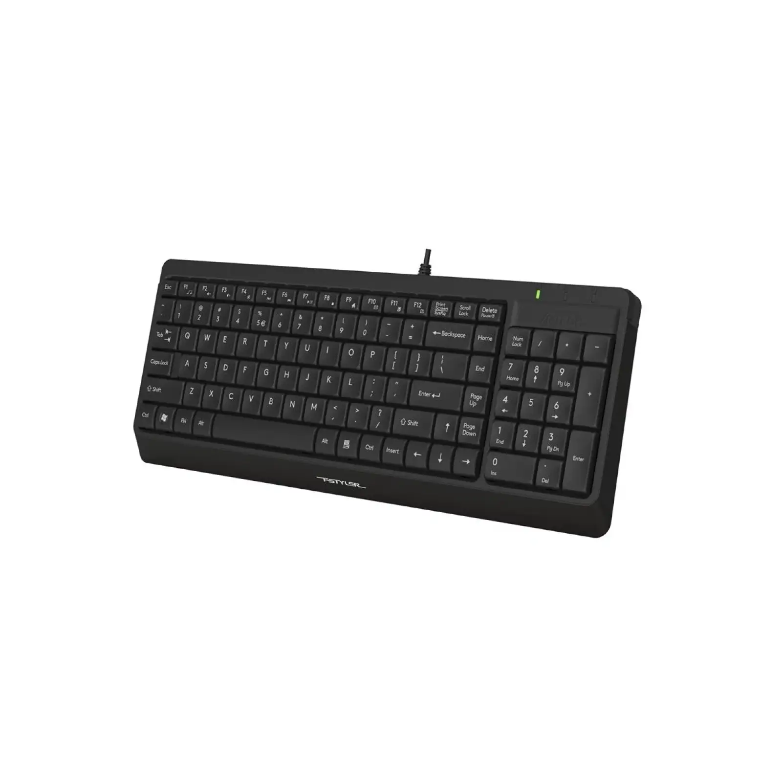 Клавіатура A4Tech Fstyler FK15 Black USB, FK15 (Black) UA