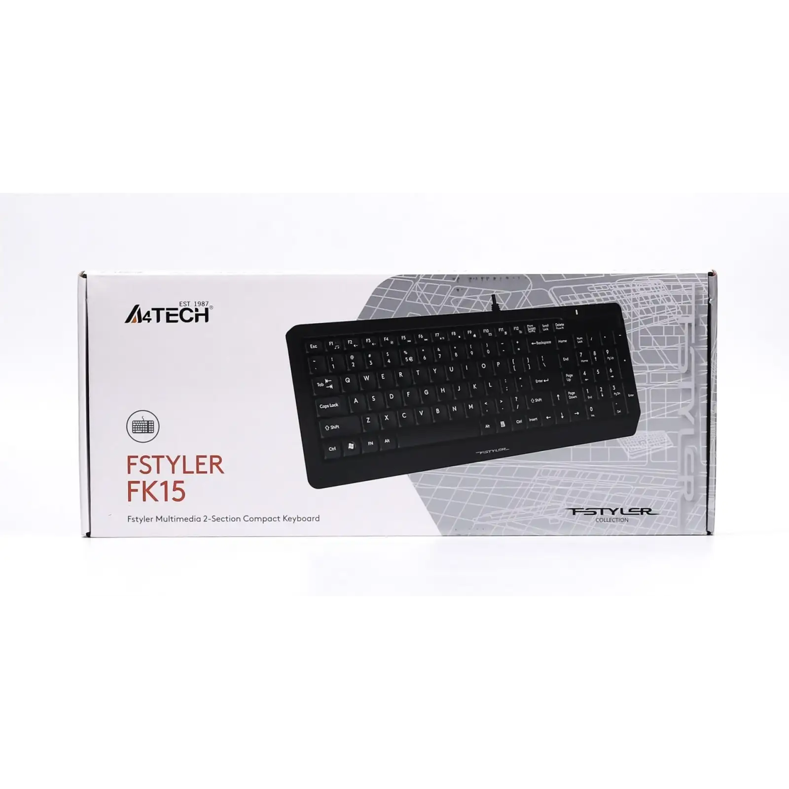 Клавіатура A4Tech Fstyler FK15 Black USB, FK15 (Black) UA