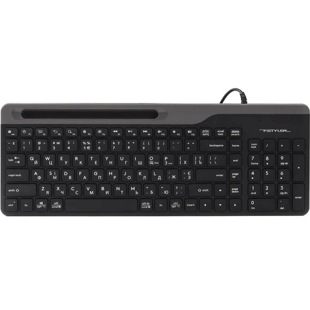 Клавіатура A4Tech Fstyler FK25 Black USB, FK25 (Black) UA