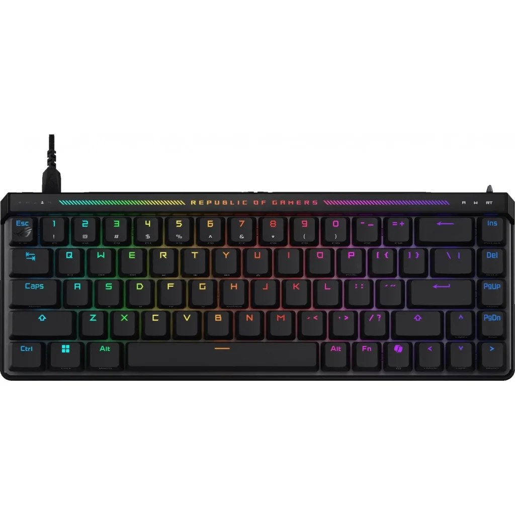 Клавіатура Asus ROG Falchion Ace LED 68key HFX Magnetic Switches Black (90MP03VE-BKUA20) UA