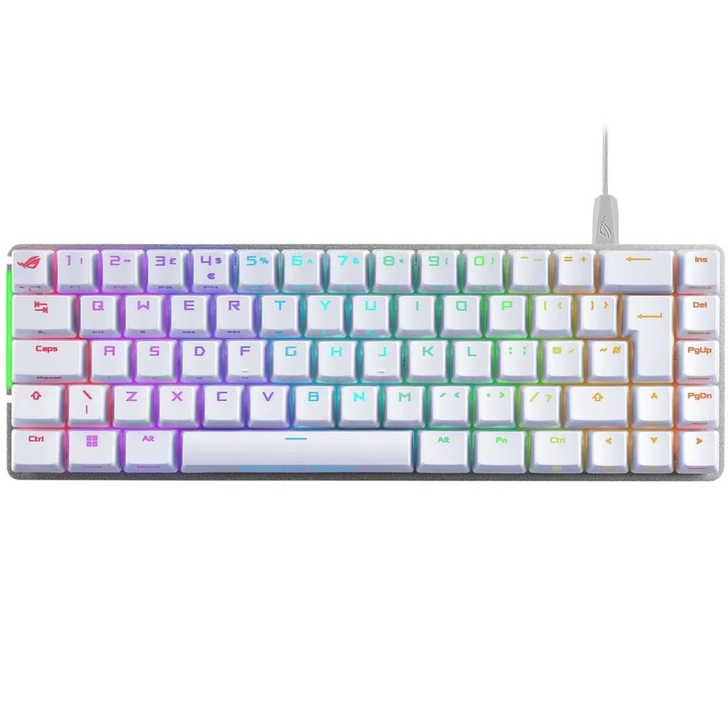 Клавіатура Asus ROG Falchion Ace LED 68key NX RD White (90MP0346-BKUA11) UA