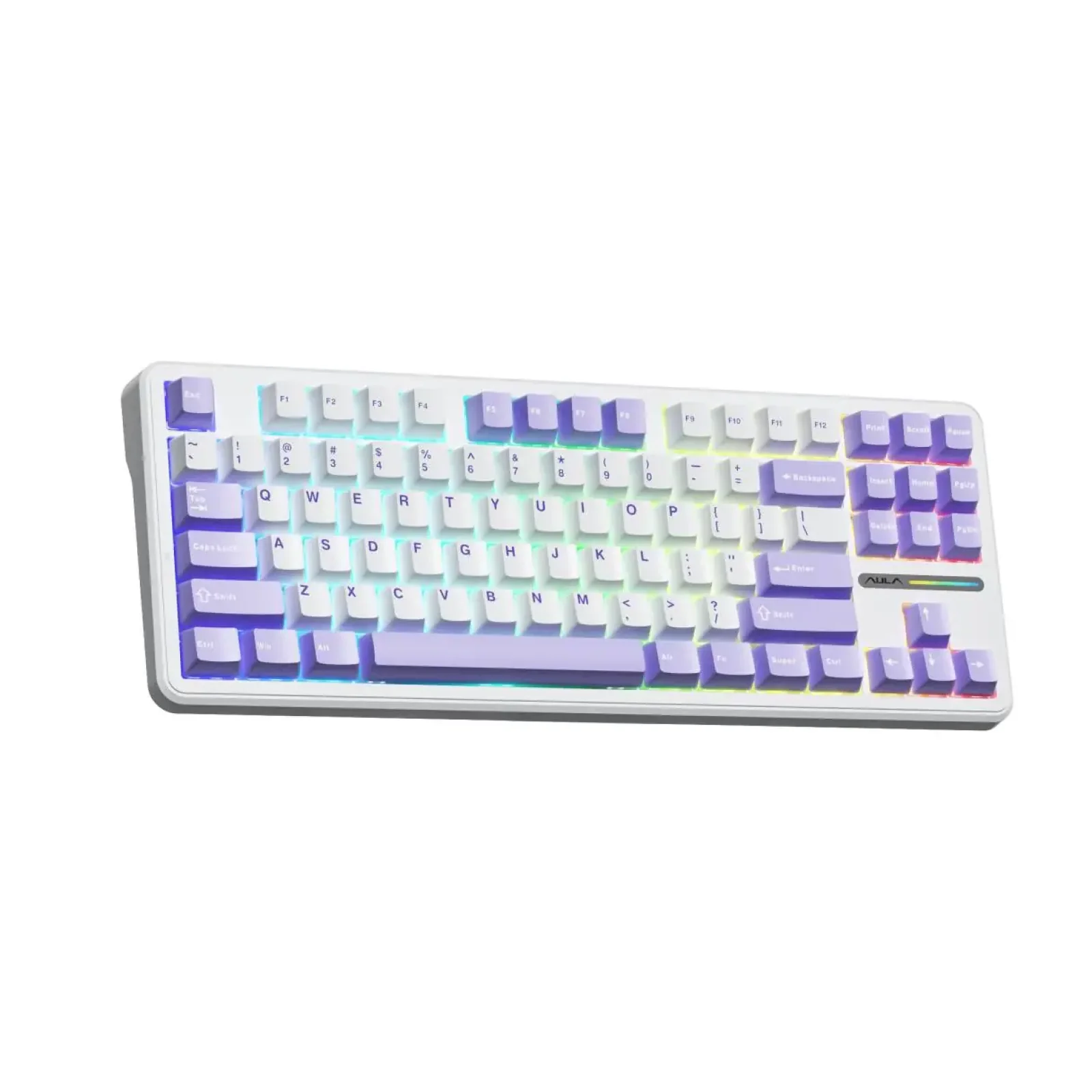 Клавіатура Aula F87 White (6948391202464) UA