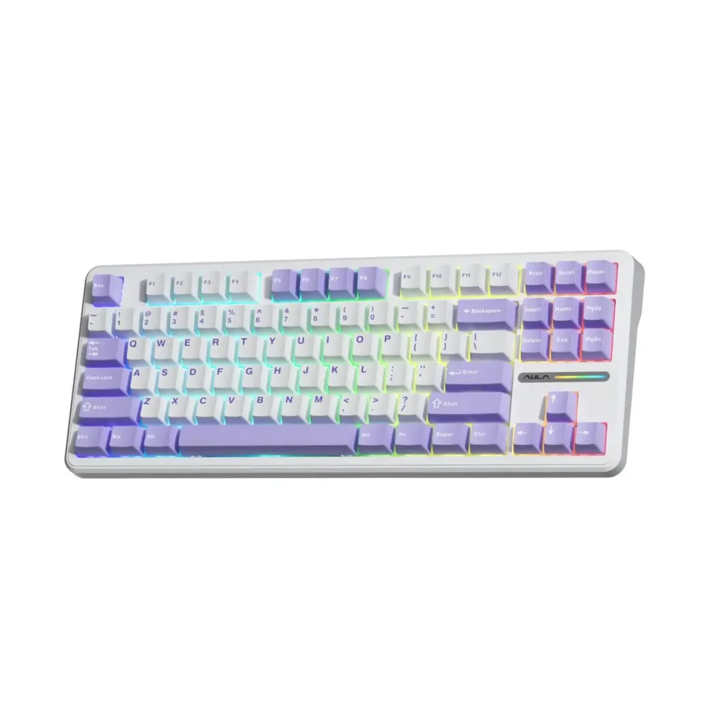 Клавіатура Aula F87 White (6948391202464) UA