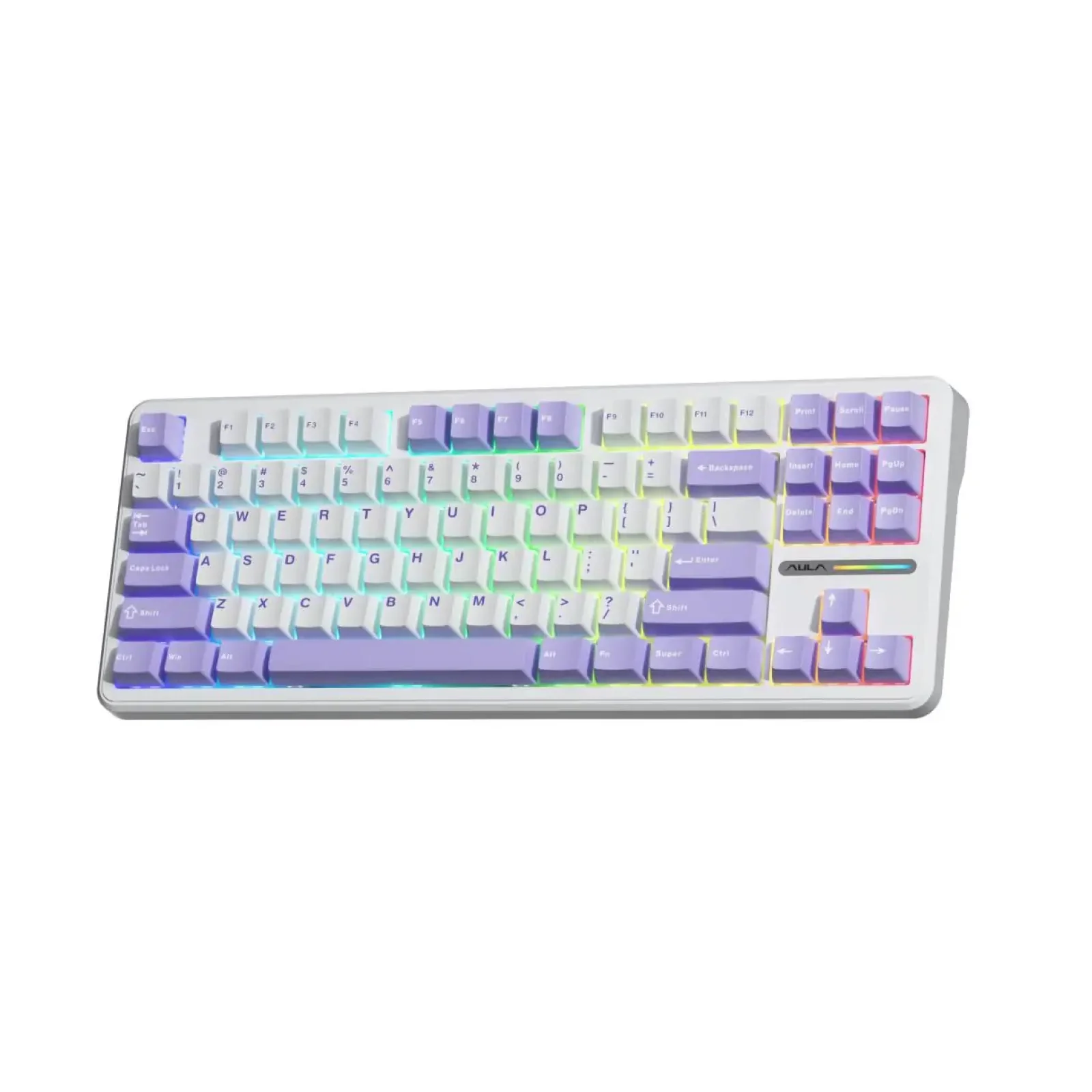Клавіатура Aula F87 White (6948391202464) UA