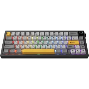 Клавиатура беспроводная Ajazz AK650 Flying Fish Switch Black (AK650-FF-BGY) UA