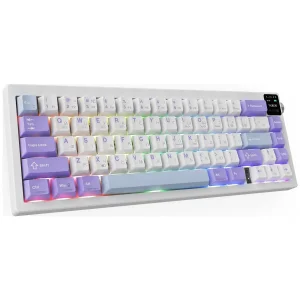 Клавиатура беспроводная Ajazz AK650 Flying Fish Switch Purple (AK650-FF-PWB) UA