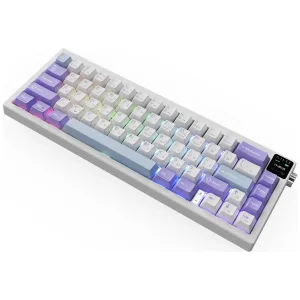 Клавиатура беспроводная Ajazz AK650 Flying Fish Switch Purple (AK650-FF-PWB) UA