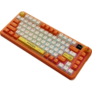 Клавиатура беспроводная Ajazz AK820 MAX Avocado Switch Orange (AK820MAX-AS-OW) UA