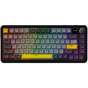 Клавиатура беспроводная Ajazz AK820 MAX Magnetic Switches Black (AK820MAX-M-BGY) UA