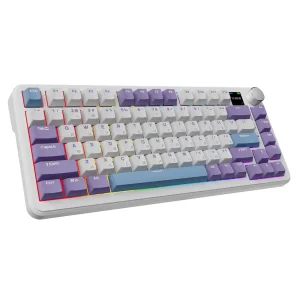 Клавиатура беспроводная Ajazz AK820 MAX Magnetic Switches Purple (AK820MAX-M-PWB) UA