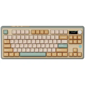 Клавиатура беспроводная Ajazz AK870 Jasmine Switch Yellow (AK870-JS-YWG) UA