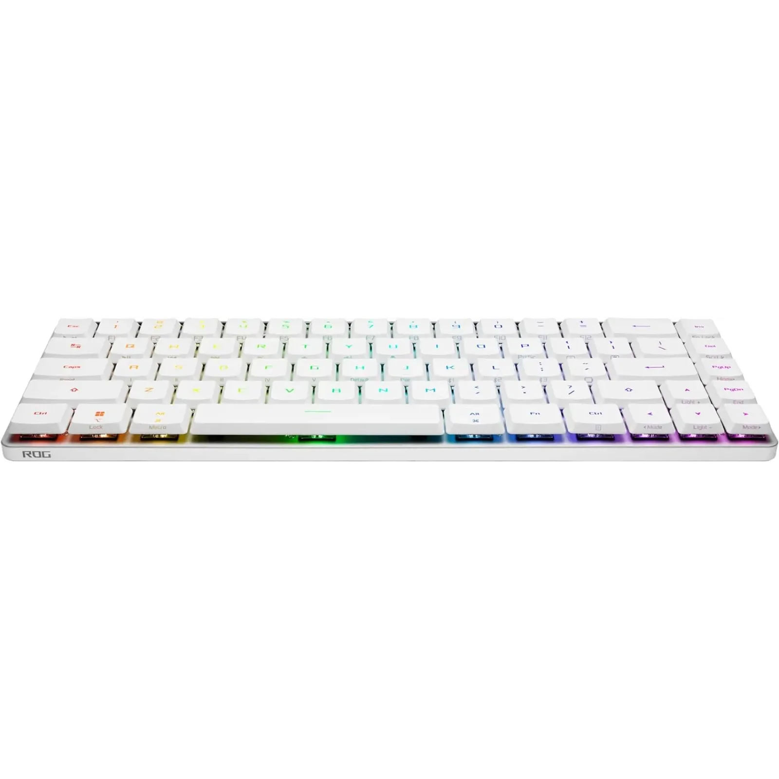Клавіатура бездротова Asus ROG Falchion RGB WL BT White (90MP03EC-BKMA10) UA