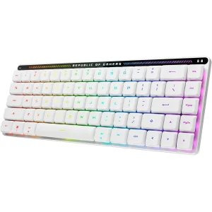 Клавіатура бездротова Asus ROG Falchion RGB WL BT White (90MP03EC-BKMA10) UA