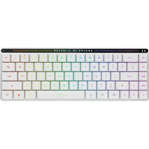 Клавіатура бездротова Asus ROG Falchion RGB WL BT White (90MP03EC-BKMA10) UA