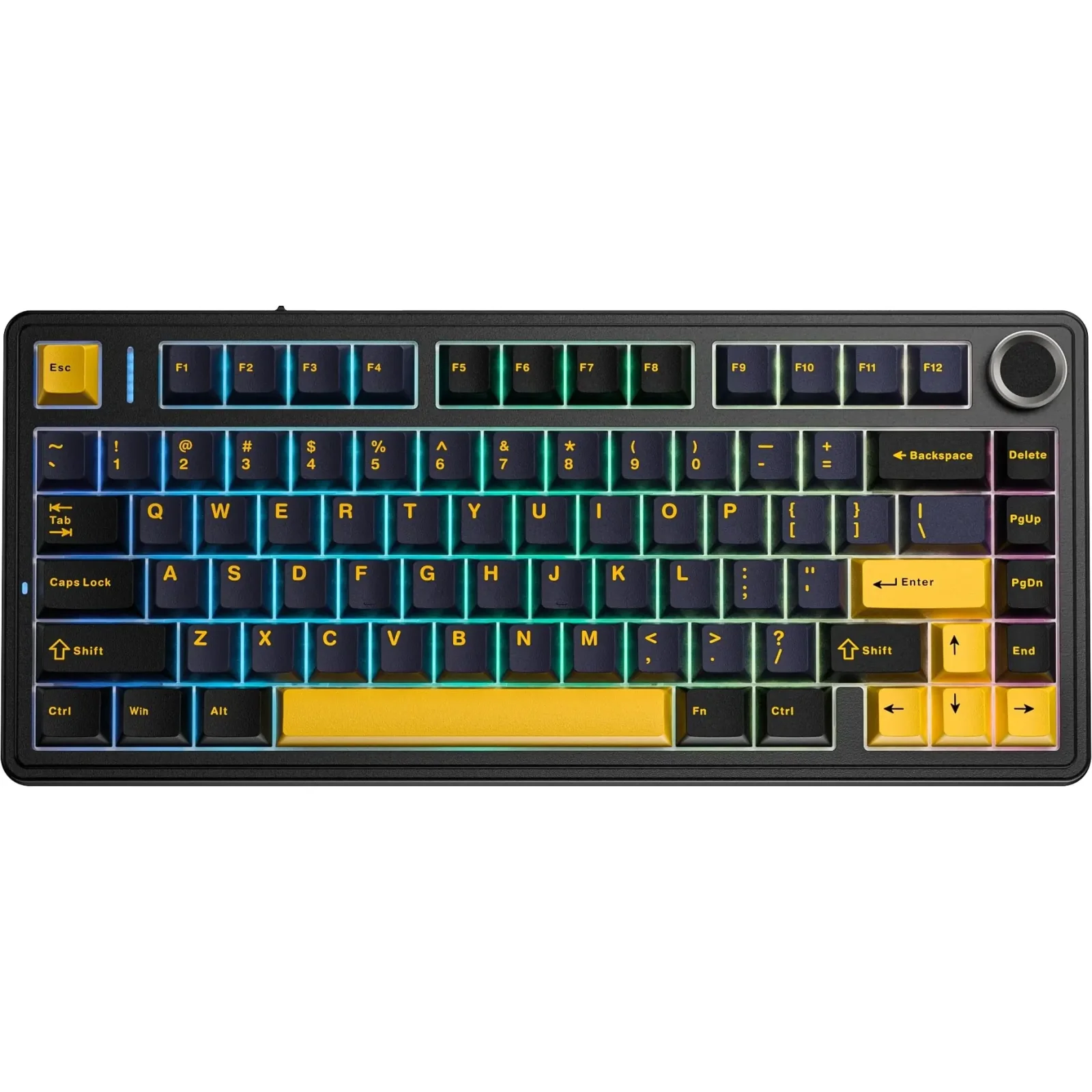 Клавіатура бездротова Aula F75 Black (6948391208626) UA