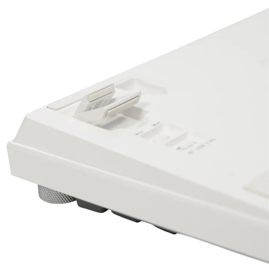 Клавіатура бездротова Epomaker AK820 Pro 75% Flying Fish Switch Hot-Swap (2.4G/BT/USB) RGB UA White (AK820-PRO-W-FF) UA