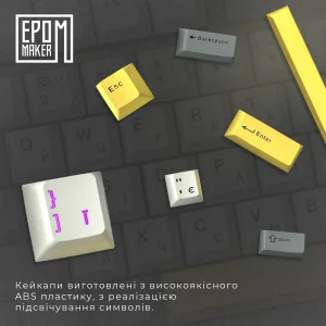 Клавиатура беспроводная Epomaker AK820 Pro 75% Gift Switch Hot-Swap (2.4G/BT/USB) LCD Screen RGB UA Black (AK820-PRO-B-G) UA