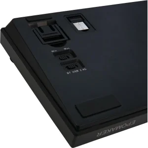 Клавиатура беспроводная Epomaker AK820 Pro 75% Gift Switch Hot-Swap (2.4G/BT/USB) LCD Screen RGB UA Black (AK820-PRO-B-G) UA