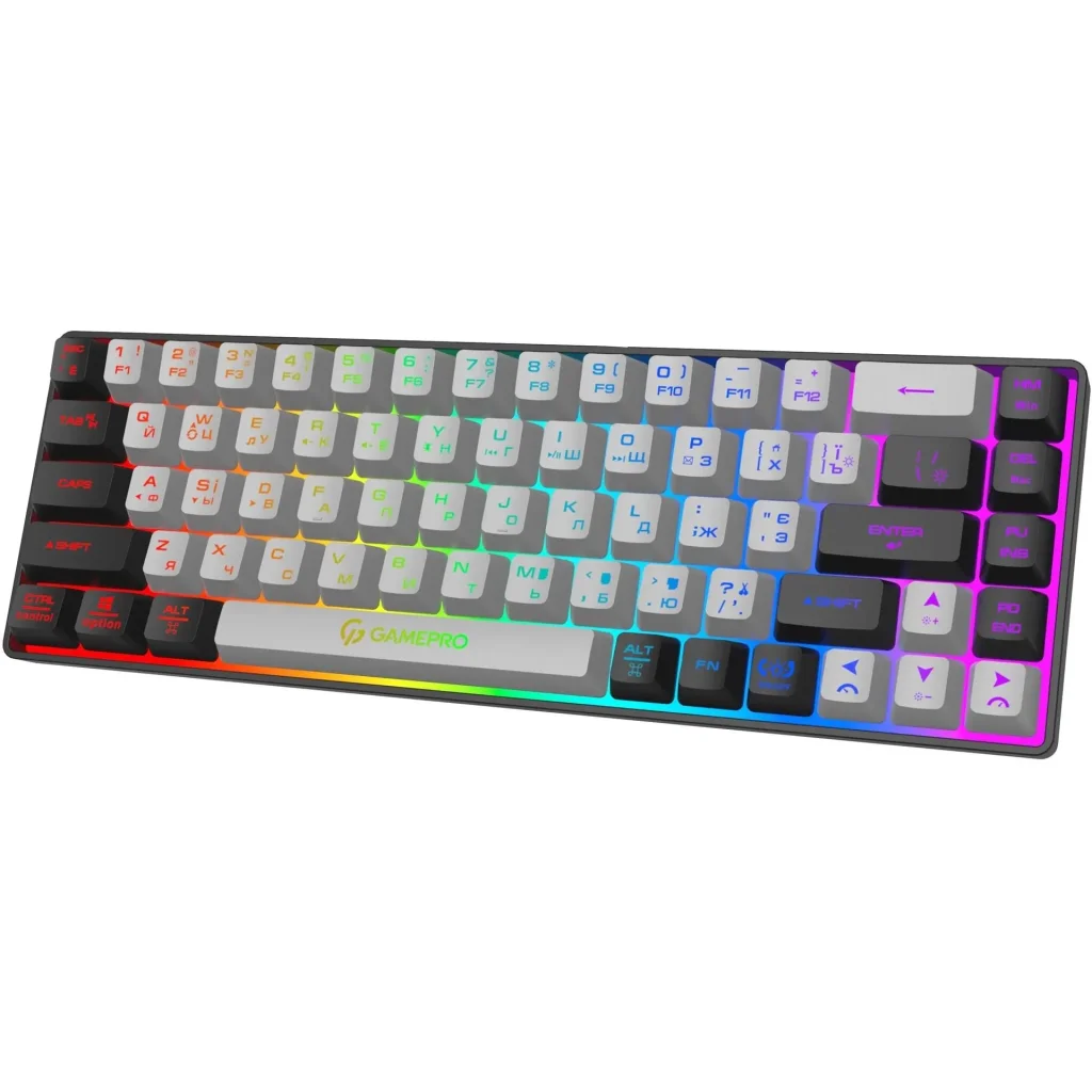 Клавіатура бездротова GamePro GK935 Black UA