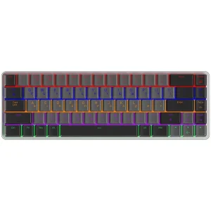 Клавіатура бездротова GamePro MK122R Red Swich Low Profile Wireless Dark Gray UA