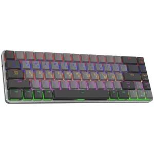 Клавіатура бездротова GamePro MK122R Red Swich Low Profile Wireless Dark Gray UA