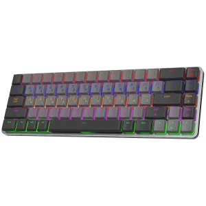 Клавіатура бездротова GamePro MK122R Red Swich Low Profile Wireless Dark Gray UA
