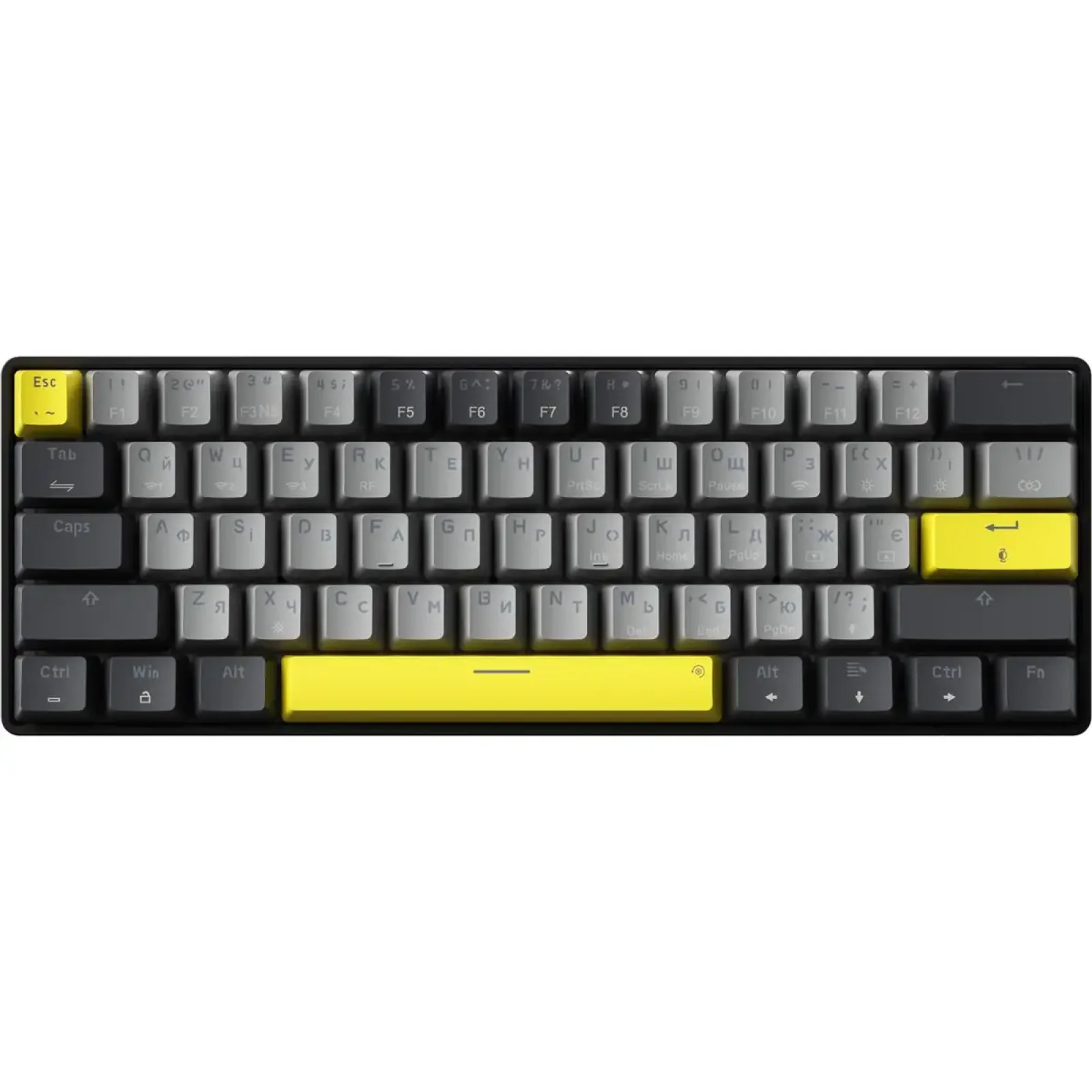 Клавіатура бездротова GamePro MK130G Pro Outemu Red Switch Hot-Swap RGB Black UA