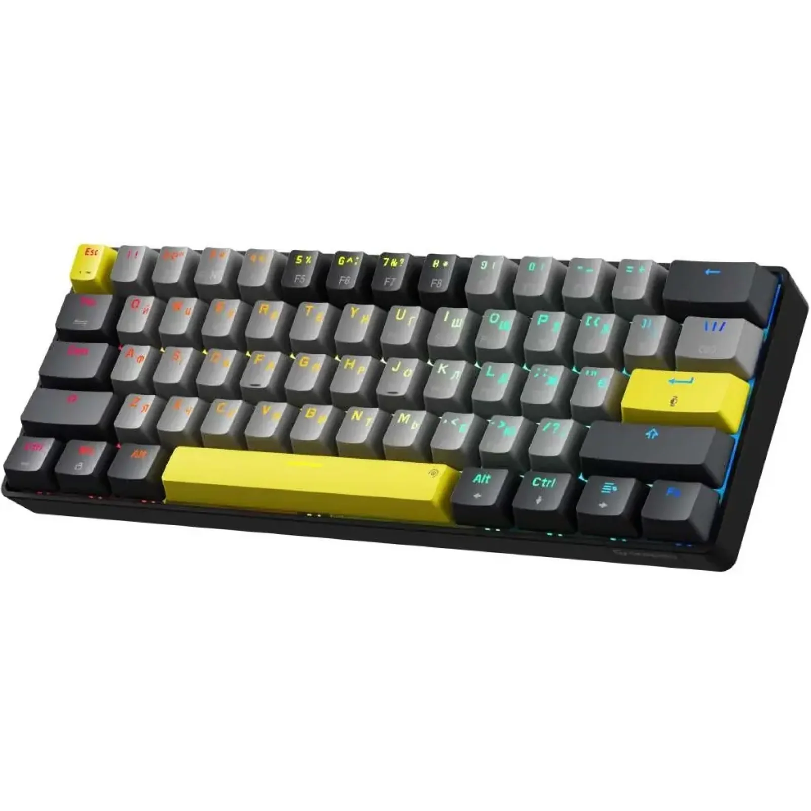 Клавіатура бездротова GamePro MK130G Pro Outemu Red Switch Hot-Swap RGB Black UA