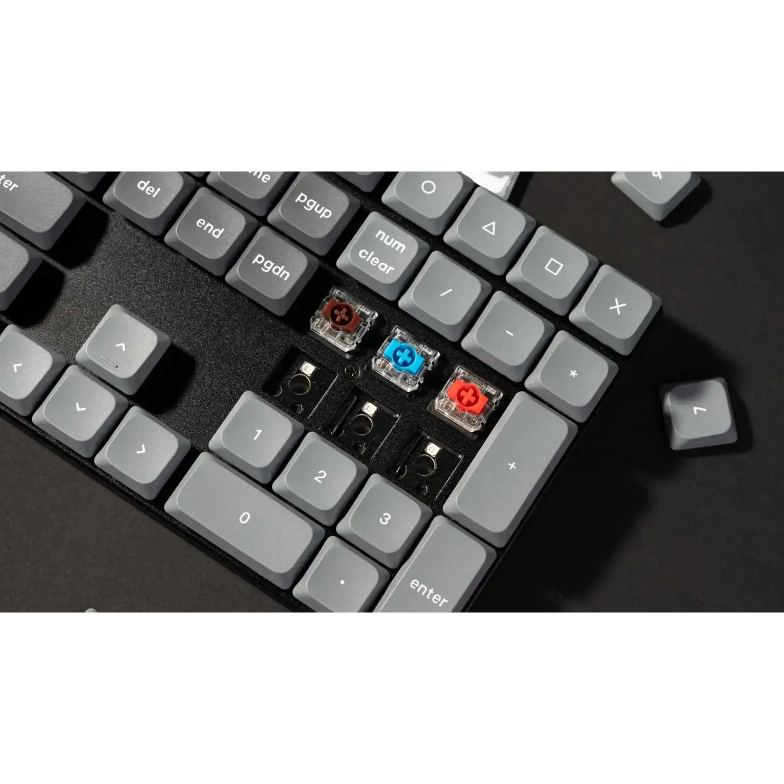 Клавиатура беспроводная Keychron K5 Max, Gateron MX 2.0 Brown, Hot-Swap, RGB UA Black (K5M-H3-UA) UA