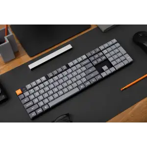 Клавиатура беспроводная Keychron K5 Max, Gateron MX 2.0 Brown, Hot-Swap, RGB UA Black (K5M-H3-UA) UA