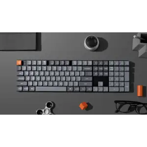 Клавиатура беспроводная Keychron K5 Max, Gateron MX 2.0 Brown, Hot-Swap, RGB UA Black (K5M-H3-UA) UA
