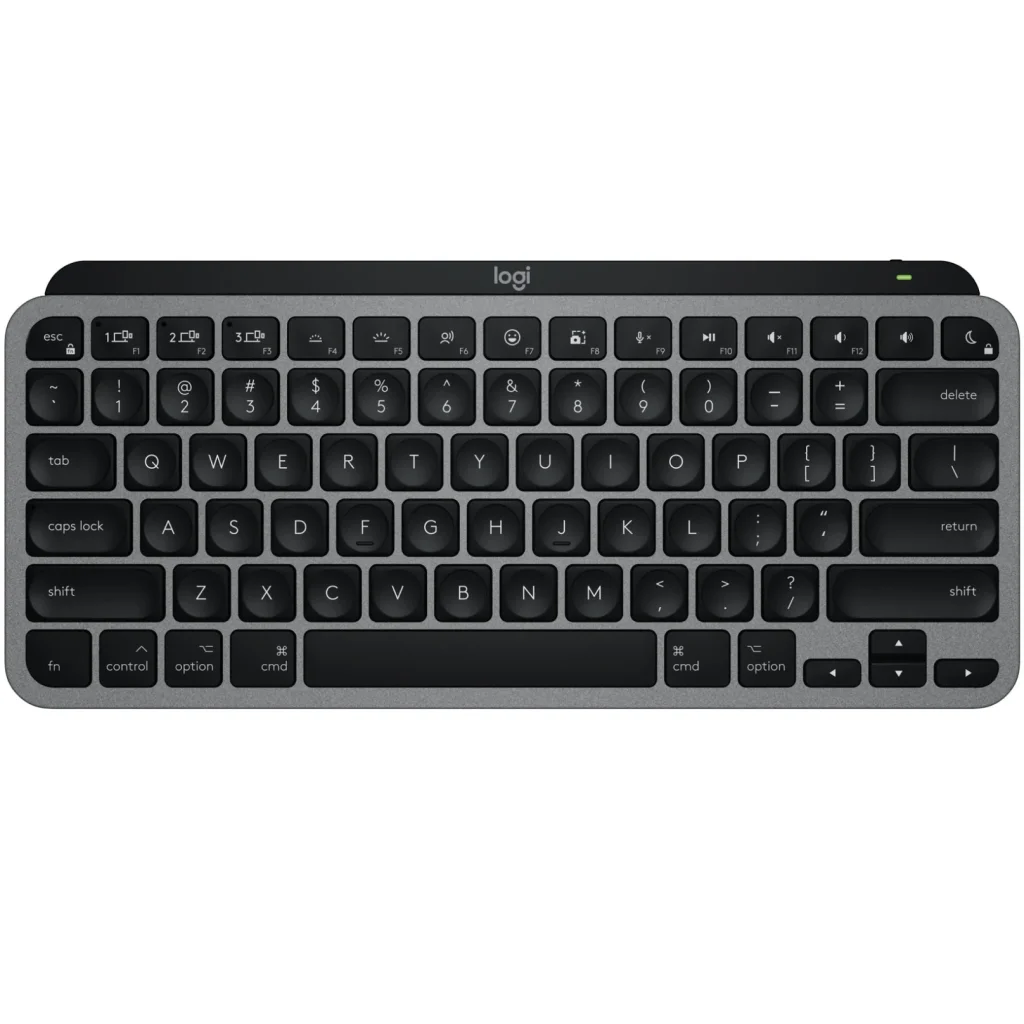 Клавіатура бездротова Logitech MX Keys Mini for Mac Minimalist Wireless Illuminated Space Gray (920-012652) UA