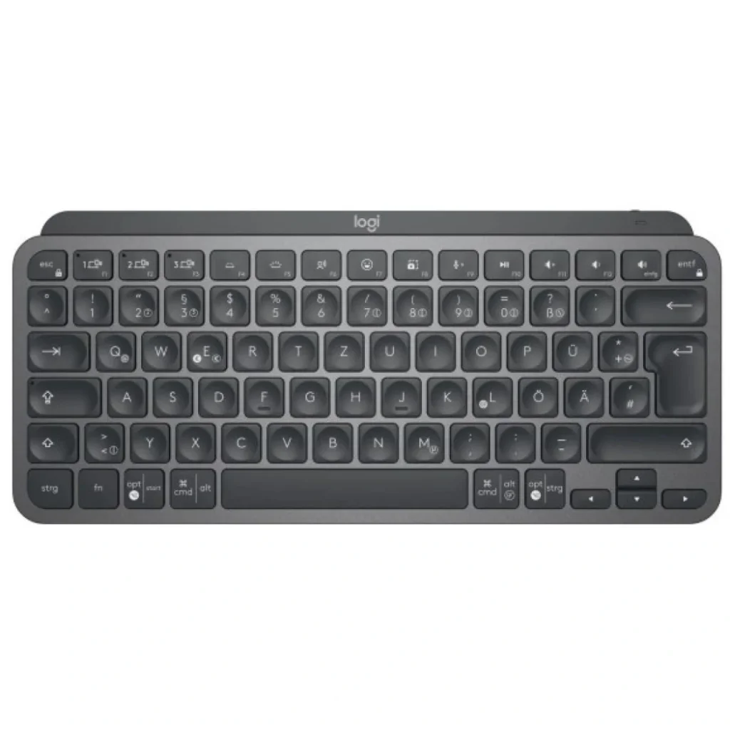 Клавиатура беспроводная Logitech MX Keys Mini For Business Wireless Illuminated US Graphite (920-010608) UA