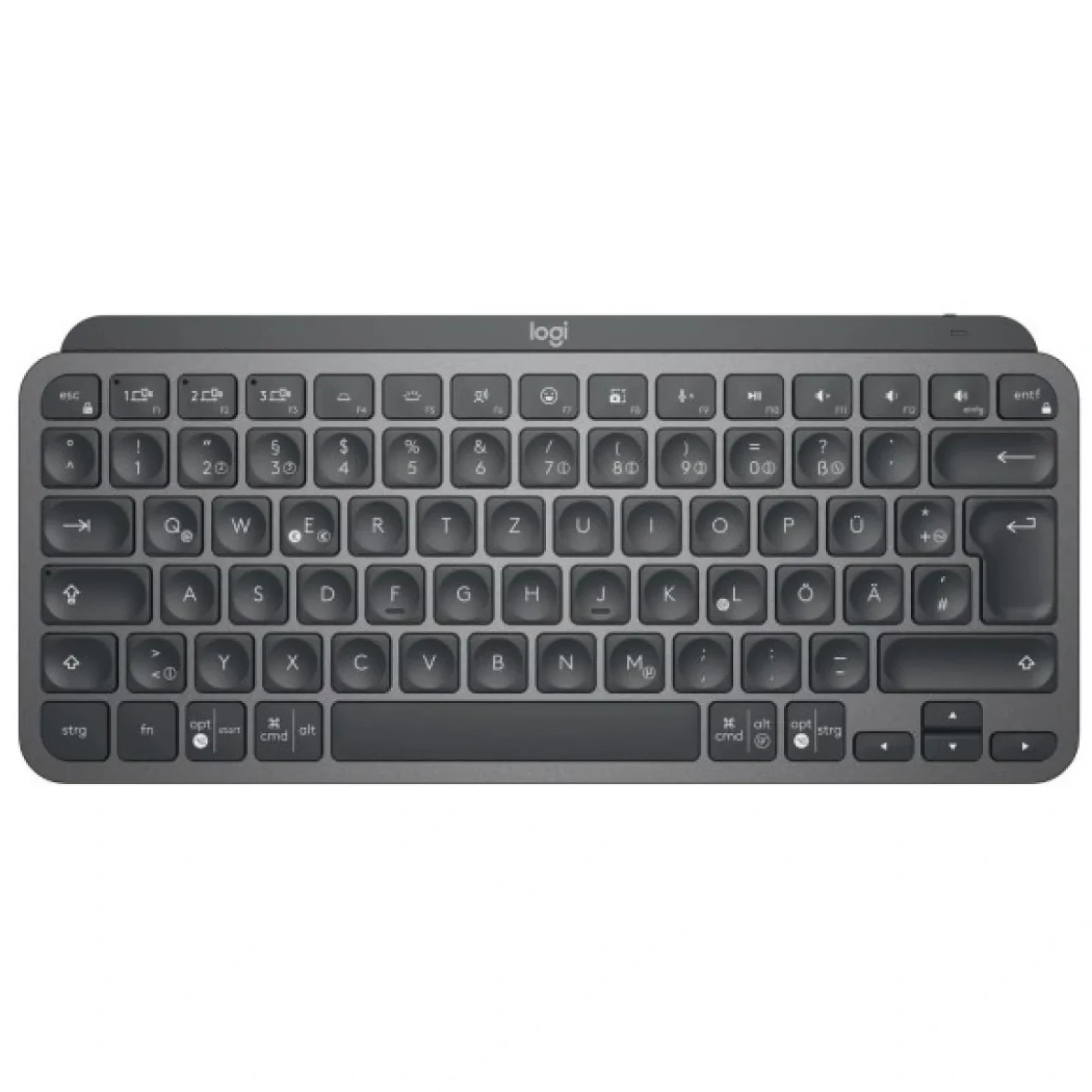 Клавиатура беспроводная Logitech MX Keys Mini For Business Wireless Illuminated US Graphite (920-010608) UA