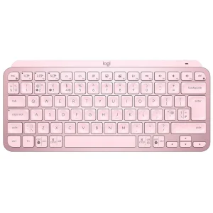 Клавіатура бездротова Logitech MX Keys Mini Wireless Illuminated UA Rose (920-010500) UA