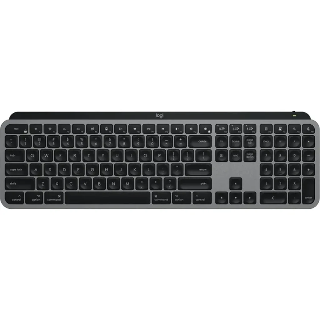 Клавиатура беспроводная Logitech MX Keys S for Mac Space Grey (920-011637) UA