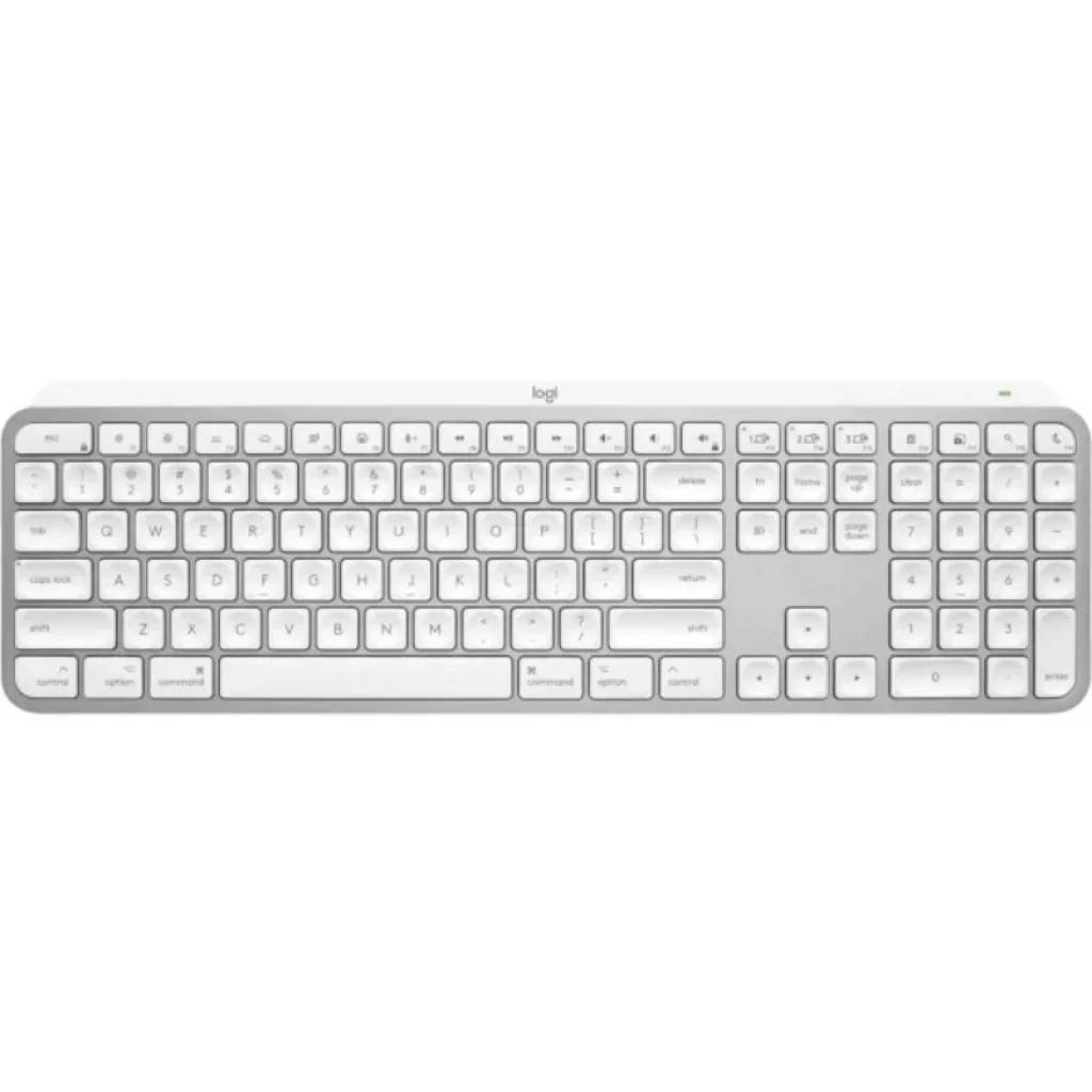 Клавиатура беспроводная Logitech MX Keys S for Mac Pale Grey (920-011638) UA