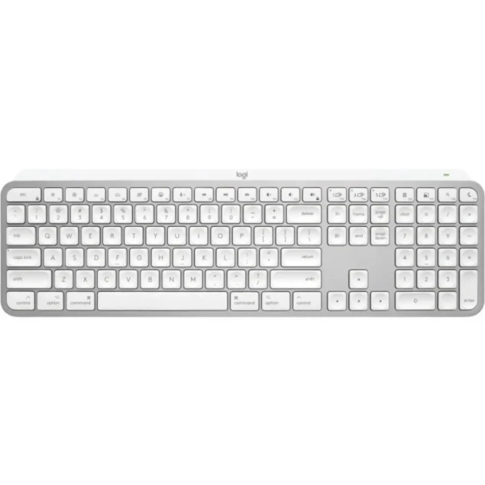 Клавиатура беспроводная Logitech MX Keys S for Mac Pale Grey (920-011638) UA