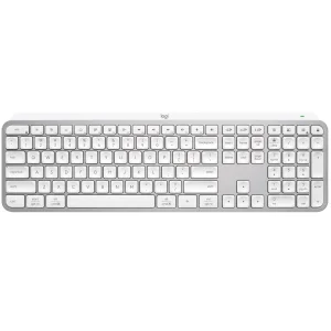 Клавіатура бездротова Logitech MX Keys S Pale Grey (920-011588) UA