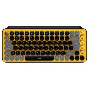 Клавиатура беспроводная Logitech Pop Wireless Blast Yellow (920-010735) UA