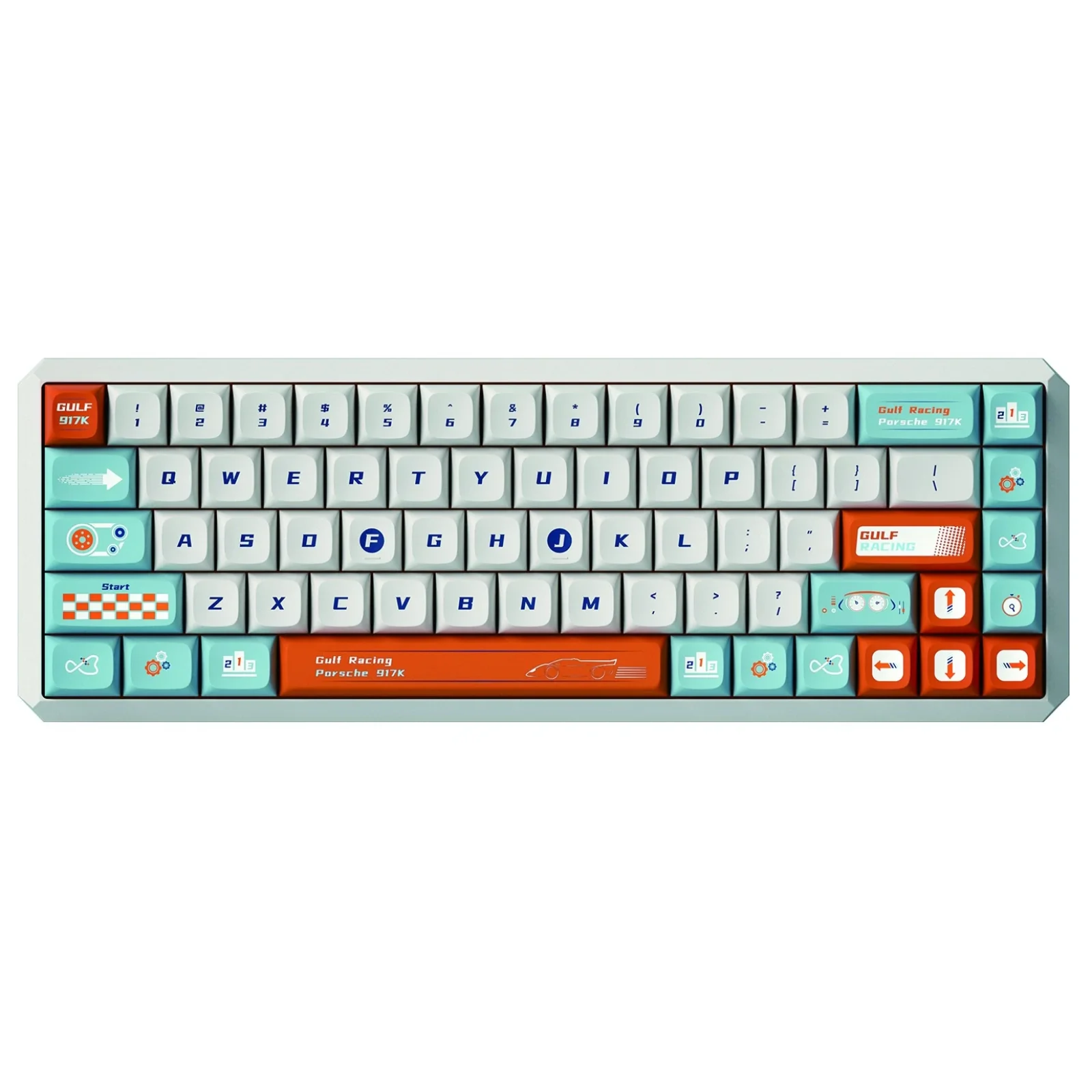 Клавіатура бездротова Motospeed Darmoshark K5 Gateron Silver Pro Custom (dmk5cgspro) UA