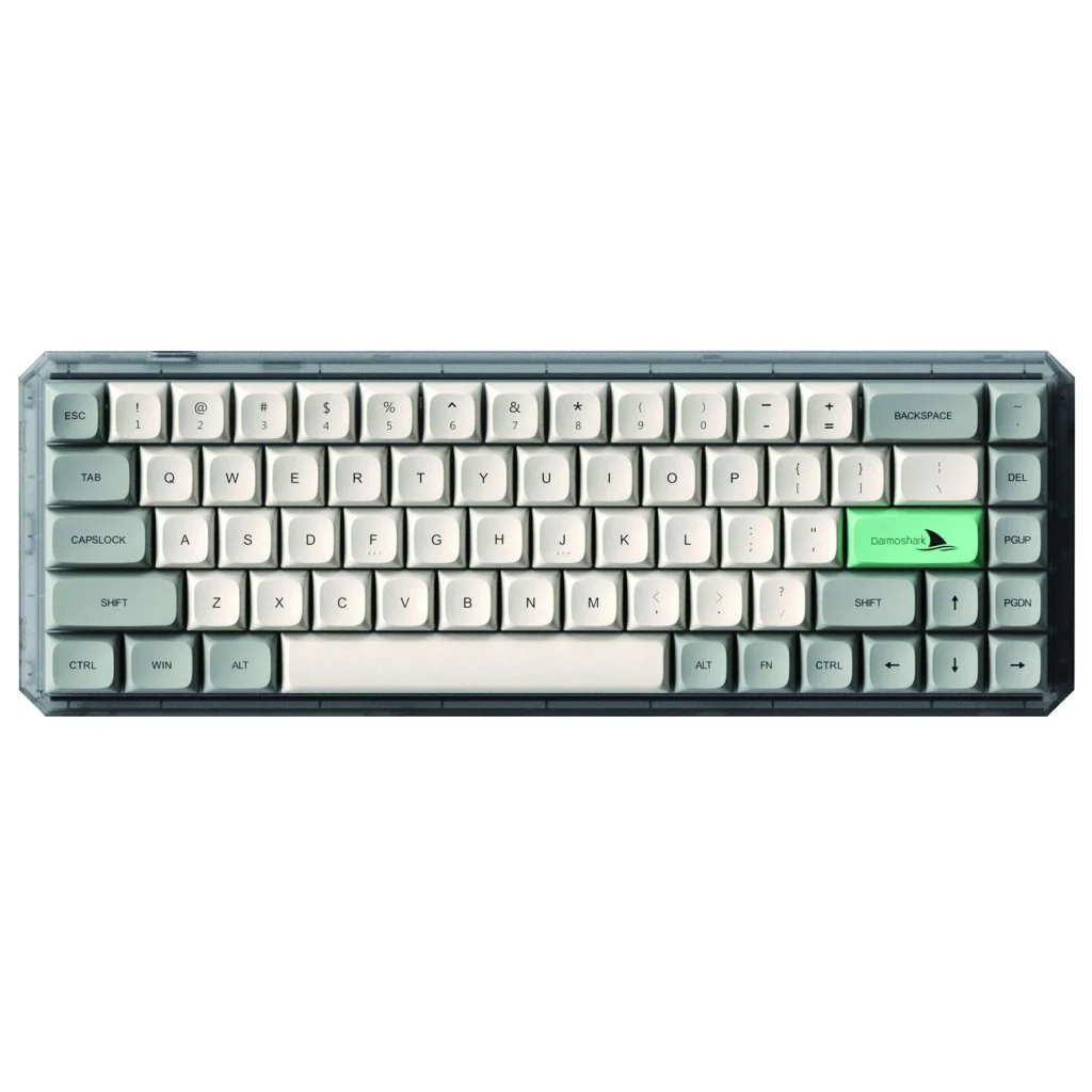 Клавиатура беспроводная Motospeed Darmoshark K5 Gateron Silver Pro Light Gray (dmk5lgspro) UA