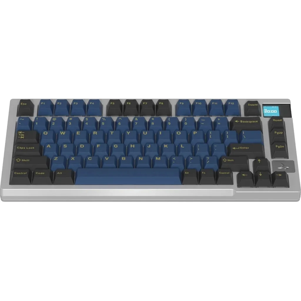 Клавіатура бездротова Motospeed Darmoshark K8 Gateron Silver Pro Black-Blue (dmk8bgspro) UA