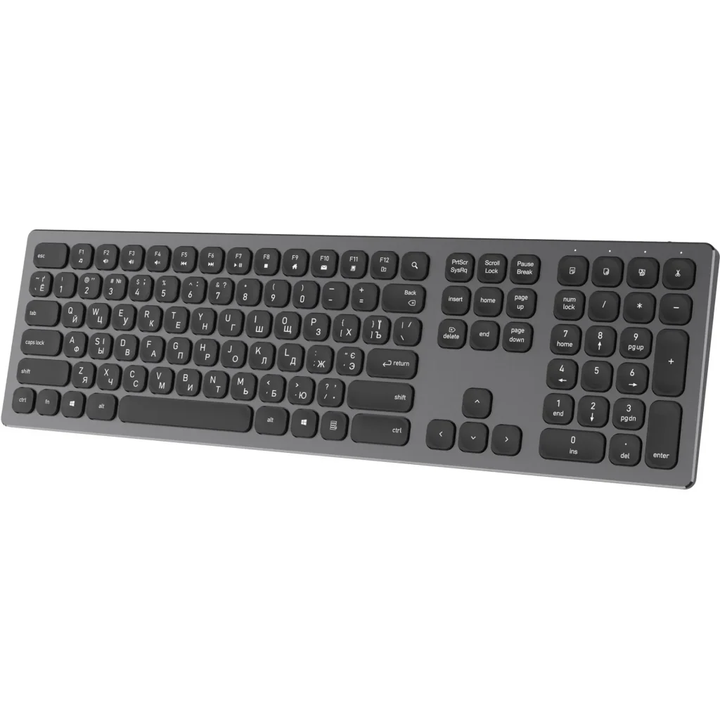 Клавіатура бездротова OfficePro SK1550B Black UA