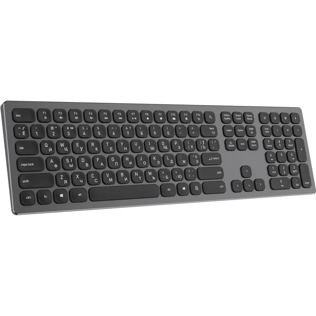Клавіатура бездротова OfficePro SK1550B Black UA