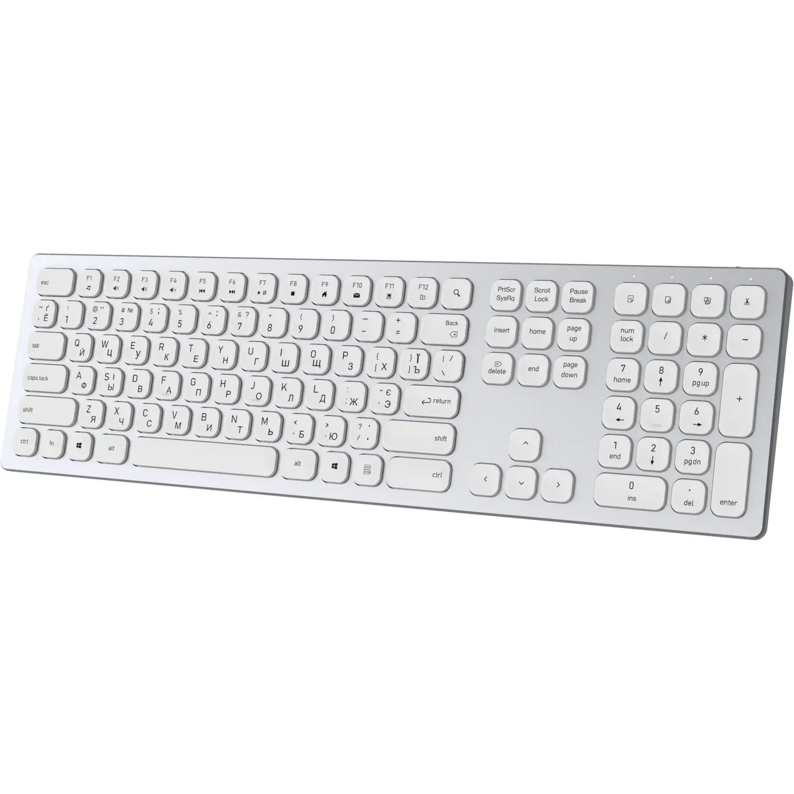 Клавіатура бездротова OfficePro SK1550W White UA