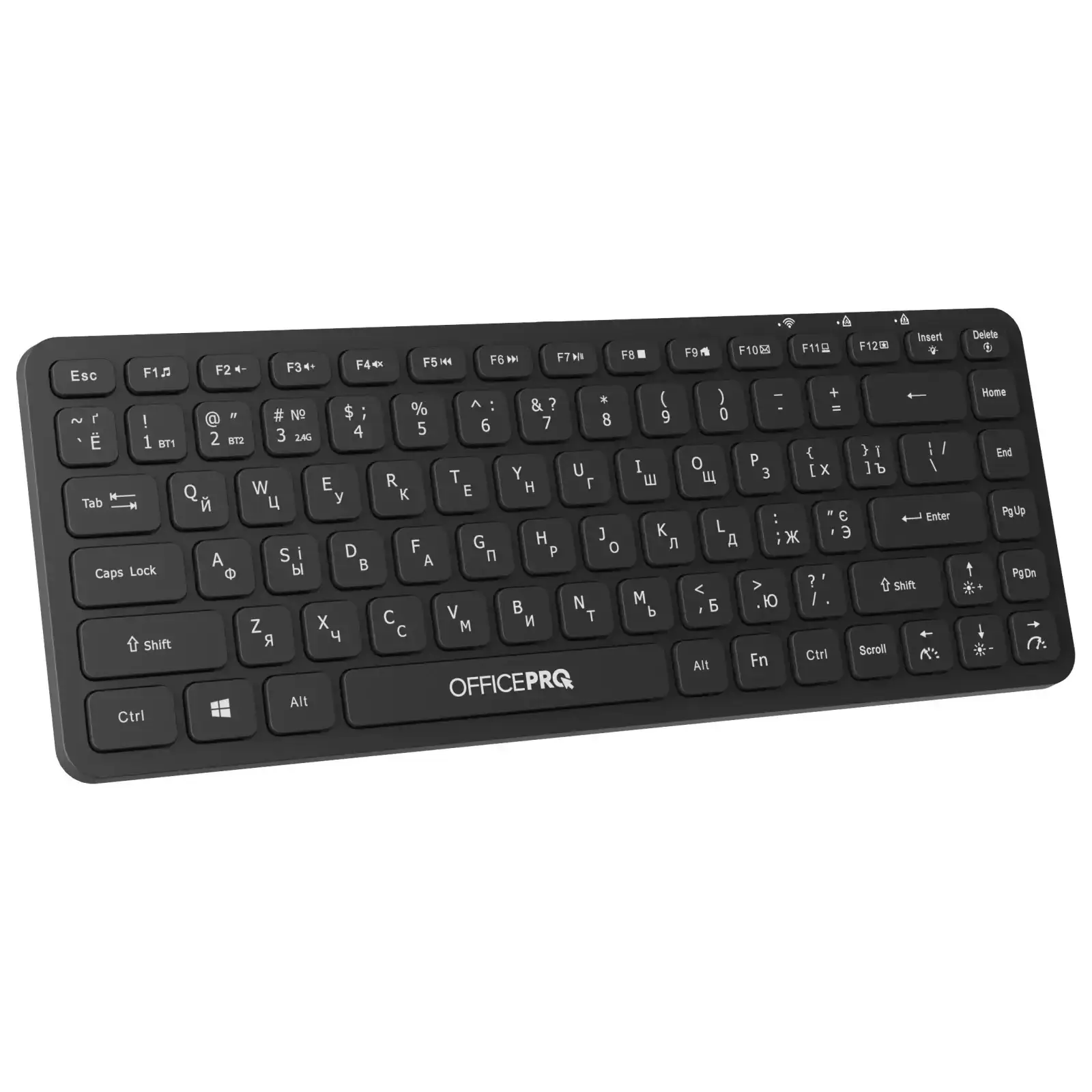 Клавиатура беспроводная OfficePro SK790B Bluetooth Black UA