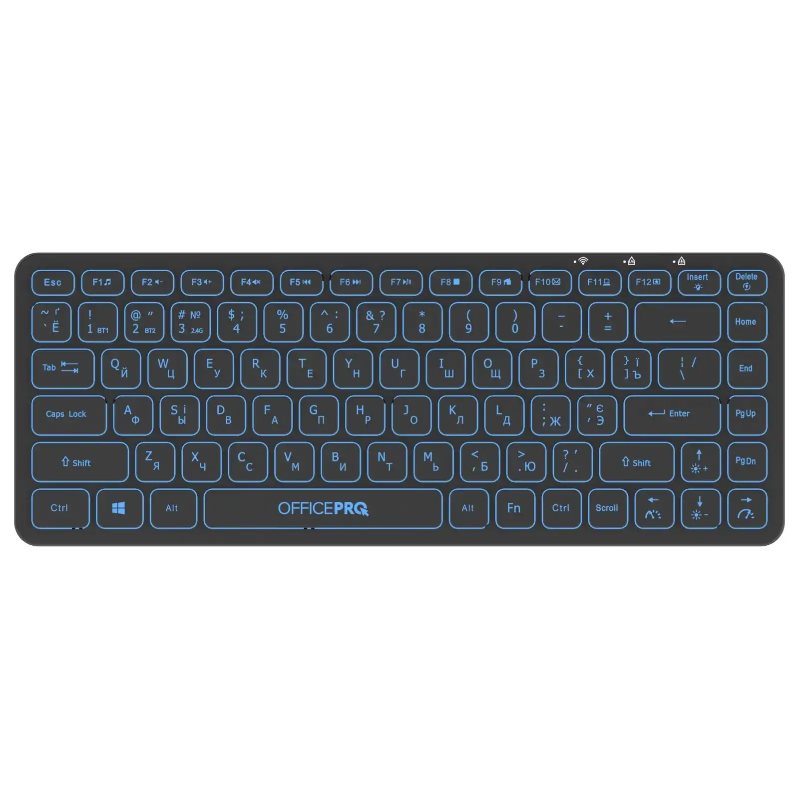 Клавиатура беспроводная OfficePro SK790B Bluetooth Black UA