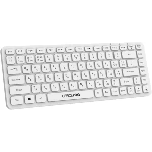 Клавиатура беспроводная OfficePro SK790W Bluetooth White UA